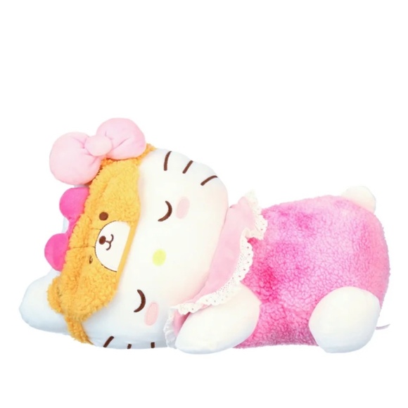 Hello Kitty and Friends - Hello Kitty 18-inch Sleeping Plush - Picture 1 of 5